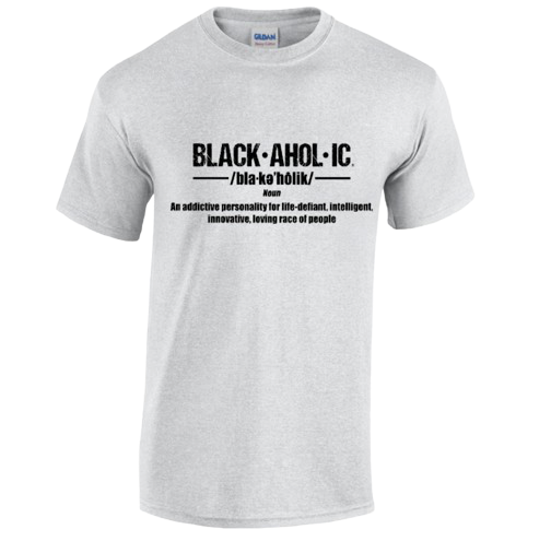 BLACKAHOLIC DEFINITION TEE ASH GREY (BLK)