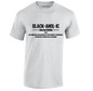 BLACKAHOLIC DEFINITION TEE ASH GREY (BLK)