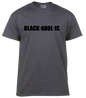 Blackaholic T-Shirt Adult Charcoal (BLK)
