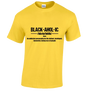 BLACKAHOLIC DEFINITION TEE DAISY (BLK)