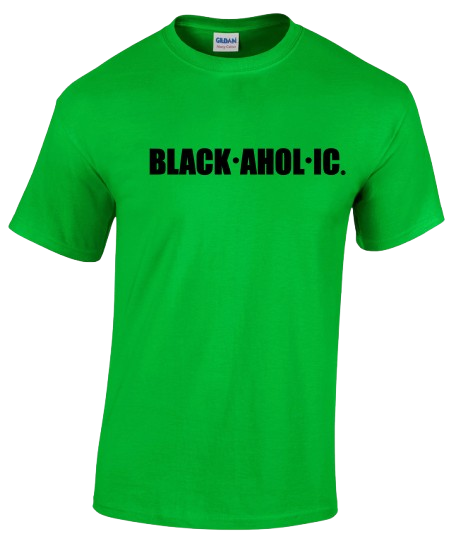 Blackaholic T-Shirt Adult Electric Green (BLK)