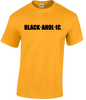 Blackaholic T-Shirt Adult Gold (BLK)