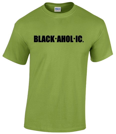 Blackaholic T-Shirt Adult Kiwi (BLK)