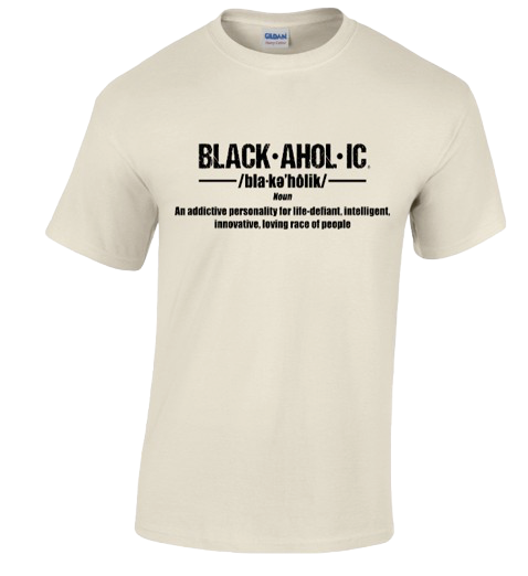 BLACKAHOLIC DEFINITION TEE NATURAL (BLK)