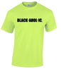 Blackaholic T-Shirt Adult Neon Green (BLK)