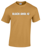 Blackaholic T-Shirt Adult Old Gold (WHT)