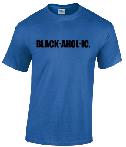 Blackaholic T-Shirt Adult Royal (BLK)