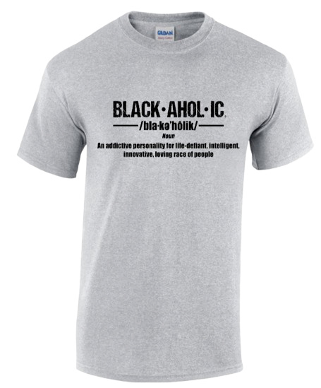 BLACKAHOLIC DEFINITION TEE SPORT GREY (BLK)