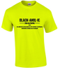 BLACKAHOLIC DEFINITION TEE BRIGHT GREEN (BLK)