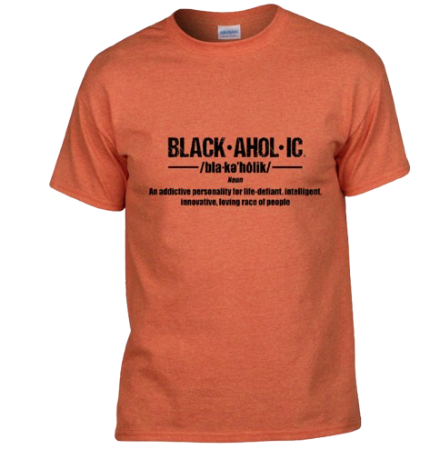BLACKAHOLIC DEFINITION TEE SUNSET (BLK)
