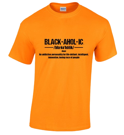 BLACKAHOLIC DEFINITION TEE TENNESSEE (BLK)