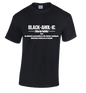 BLACKAHOLIC DEFINITION TEE BLACK (WHT)