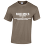 BLACKAHOLIC DEFINITION TEE BROWN SAVANNAH (WHT)