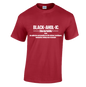BLACKAHOLIC DEFINITION TEE CARDINAL RED (WHT)