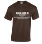 BLACKAHOLIC DEFINITION TEE DARK HEATHER (WHT)