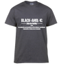 BLACKAHOLIC DEFINITION TEE TWEED (WHT)