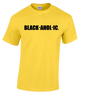 Blackaholic T-Shirt Adult Yellow (BLK)