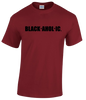 Blackaholic T-Shirt Adult Garnet (BLK)
