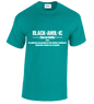 BLACKAHOLIC DEFINITION TEE ANTIQUE JADE (WHT)